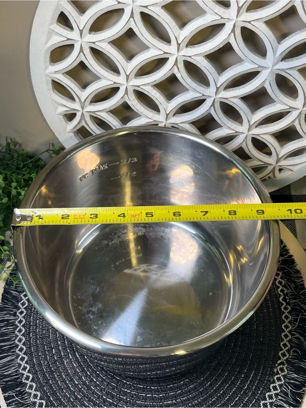 Pampered Chef Replacement Inner Pot For Quick Cooker